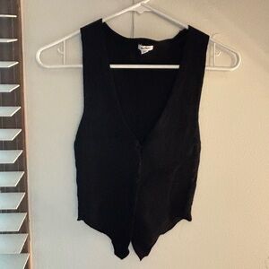 Black Sleeveless Top by Urban Outfitters